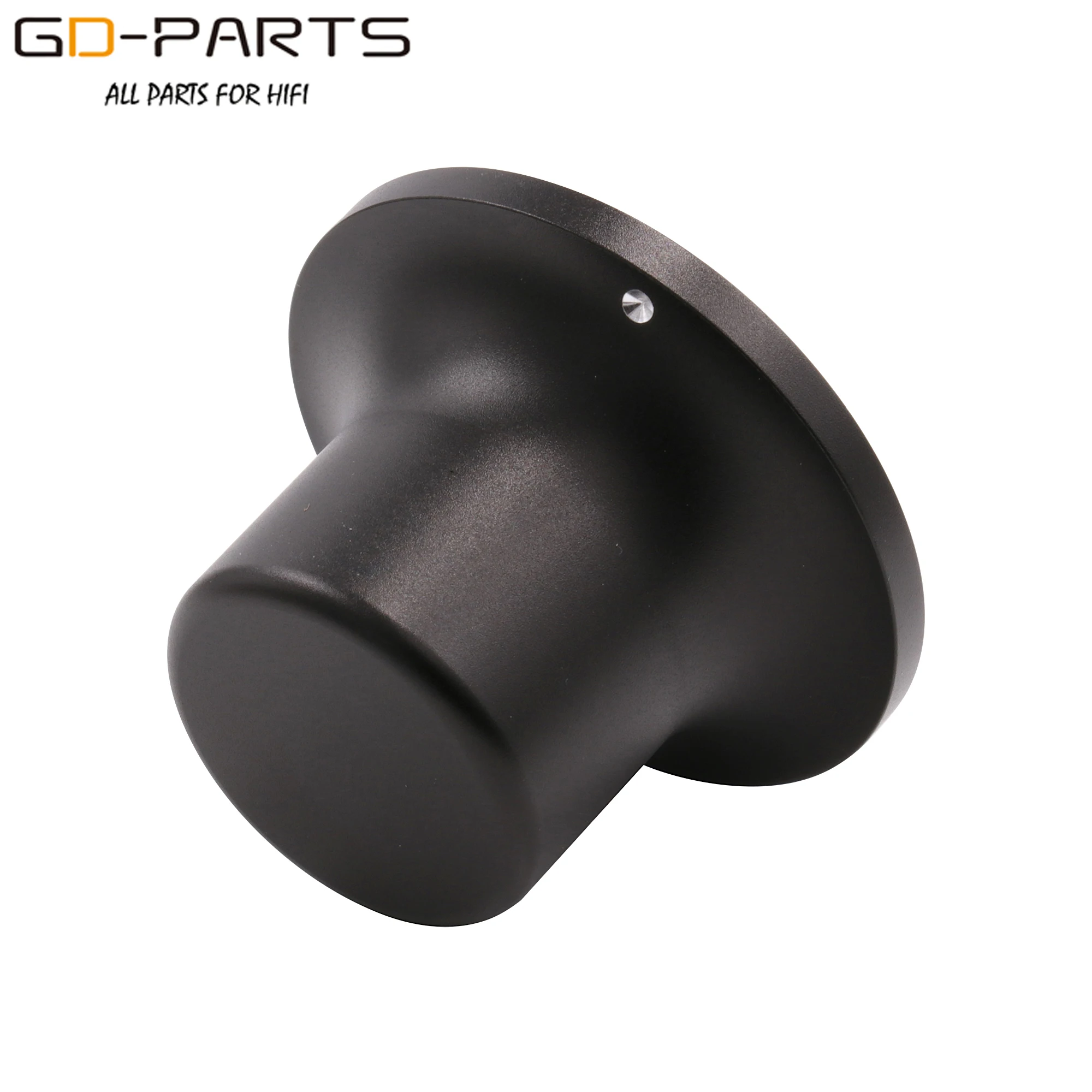 40x26mm Machined Solid Aluminum Control Knob For Hifi Audio Amplifier CD Player DAC Turntable Potentiometer Selector 6mm Hole 1P