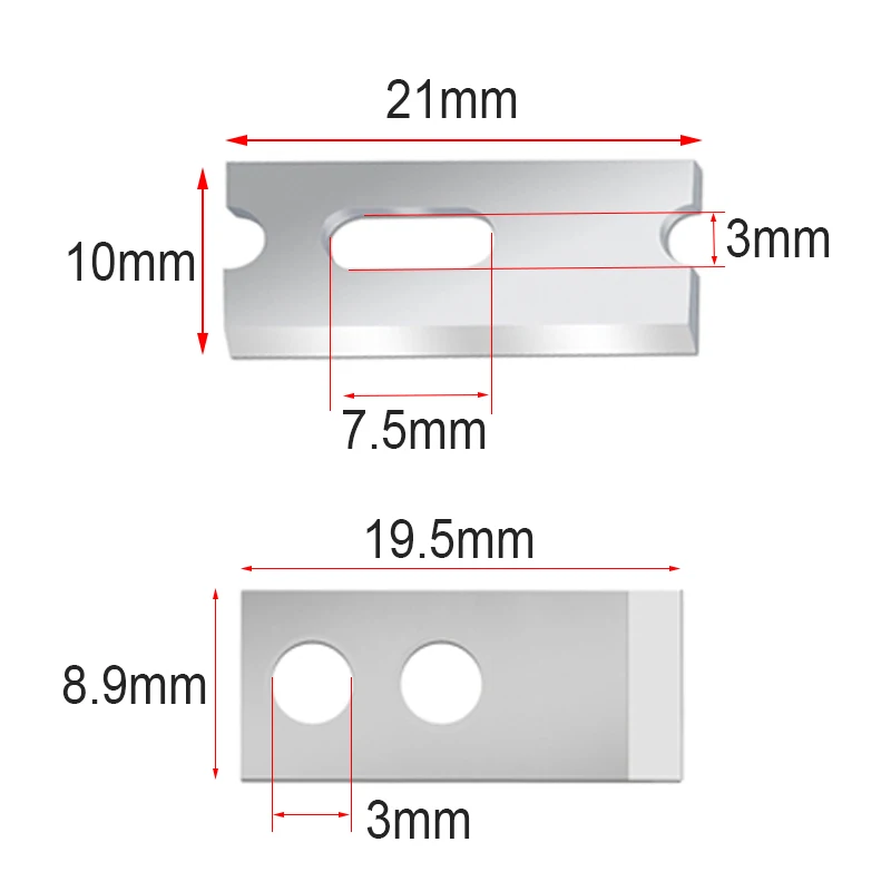 Xintylink Spare Blades Replace Cable Stripper Cutter Hi-Speed Steel for RJ45 Pliers Crimper Stripping Cutting Tools