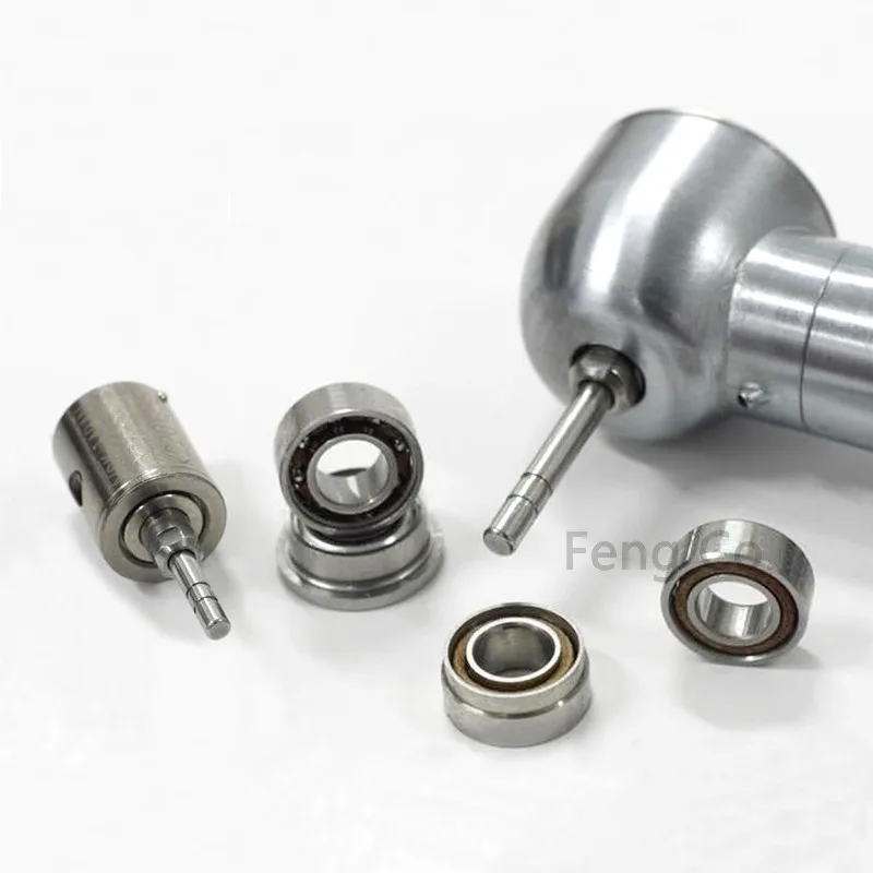 10pcs High Speed Handpiece Turbine NSK Dental Bearings RUCA SR144TLZN 3.175x6.35x2.38mm SS Ball Dentist