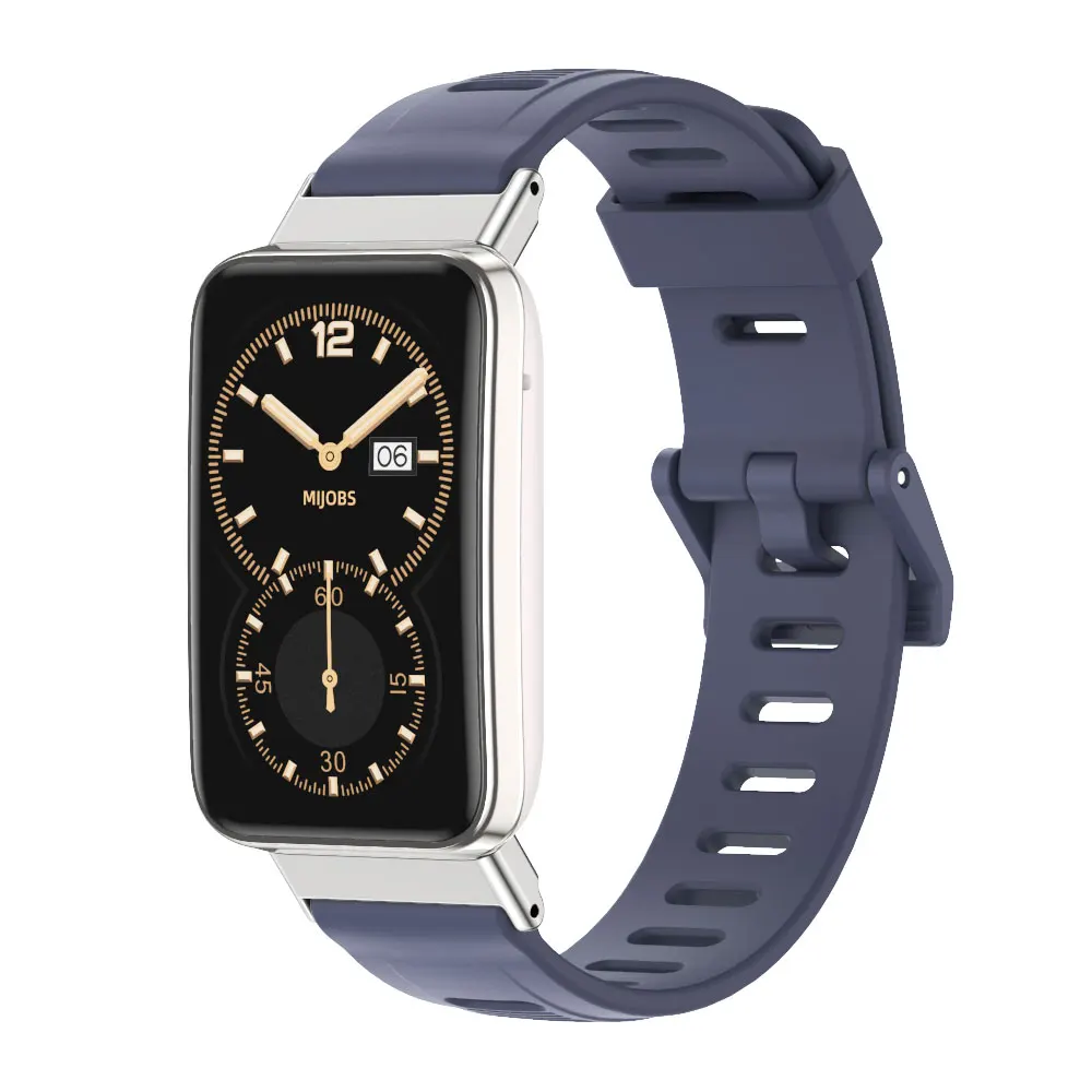 For Xiaomi Mi Band 7 Pro Strap Silicone Wristband Mi Band 7 Pro Bracelet NFC Global Version Watchband Correa Miband 7 Pro Strap