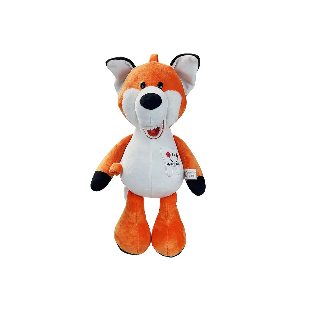 Dental Plush Toys With Teeth Model Toothbrush For Kids Children Stuffed Animals Dentist Soft Dolls Dentistry Accessories Gifts