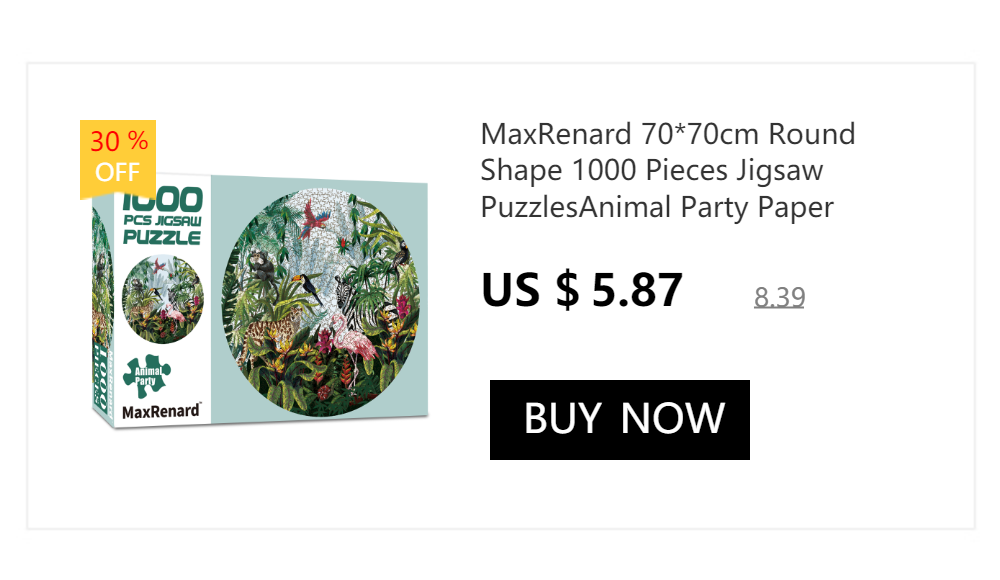 MaxRenard 50*70cm Jigsaw Puzzles 1000 Pieces Assembling Picture Van Gogh Painting Starry Night Art Puzzles Toys for Adults Games