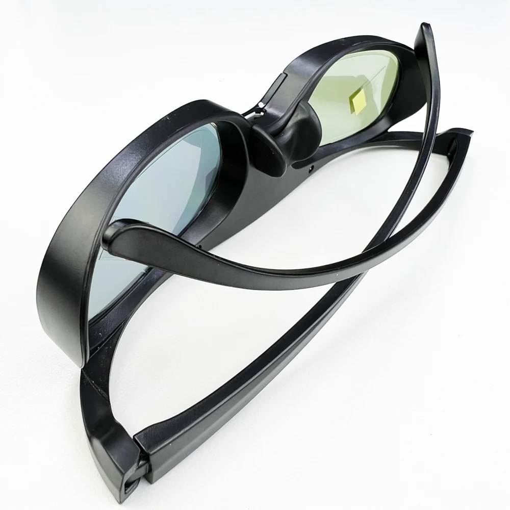 2026 Active Shutter Eyewear DLP-Link 3D Glasses USB Rechargeable for DLP LINK Projectors Xgimi Optoma LG Acer Jmgo BenQ W1070