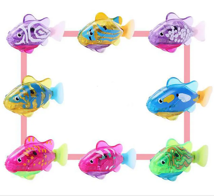 Simulation of Electric Fish Children's Bathing Water Toys Not Clockwork Great White Shark Swimming Fishing Electronic Robot Pets