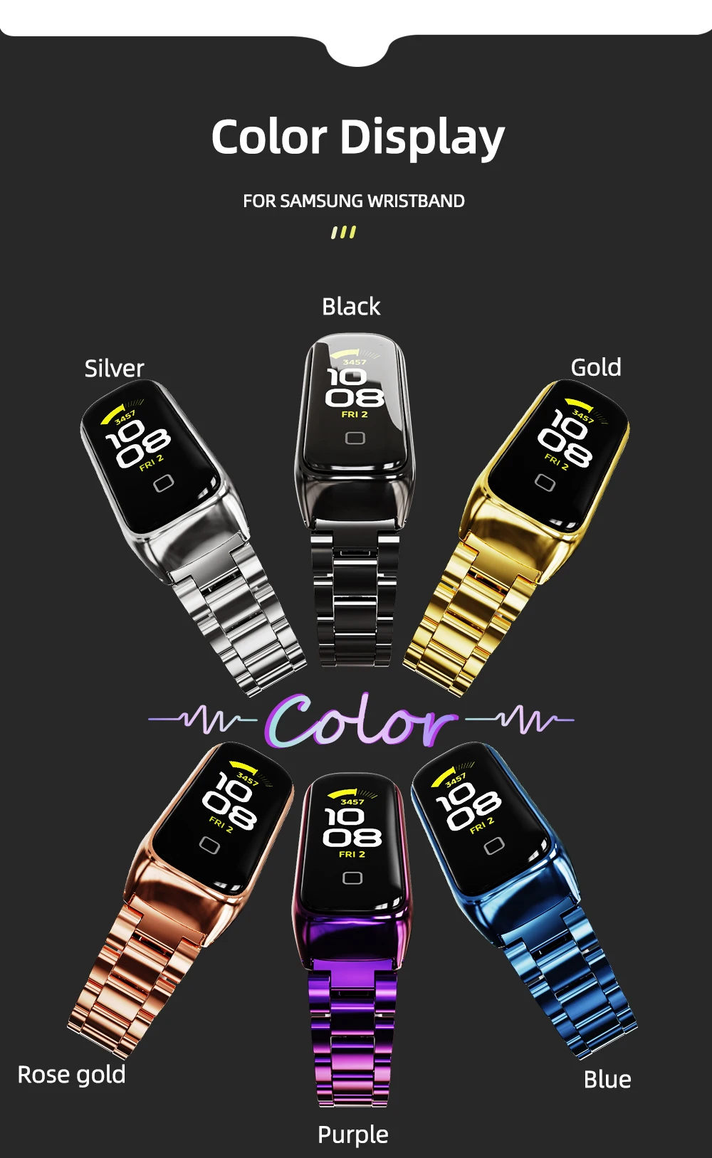 Band Strap For Samsung Galaxy Fit 2 Watch Bracelet Replacement Watchband Correa For Samsung Galaxy Fit2 Wristband