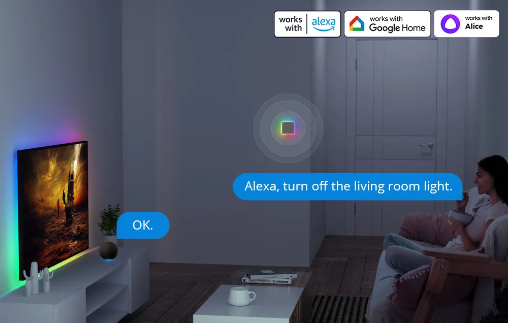 SONOFF TX Ultimate Smart WiFi Wall Switch Full Touch Access LED Multi-Sensory eWeLink Remote Control via Alexa Google Alice