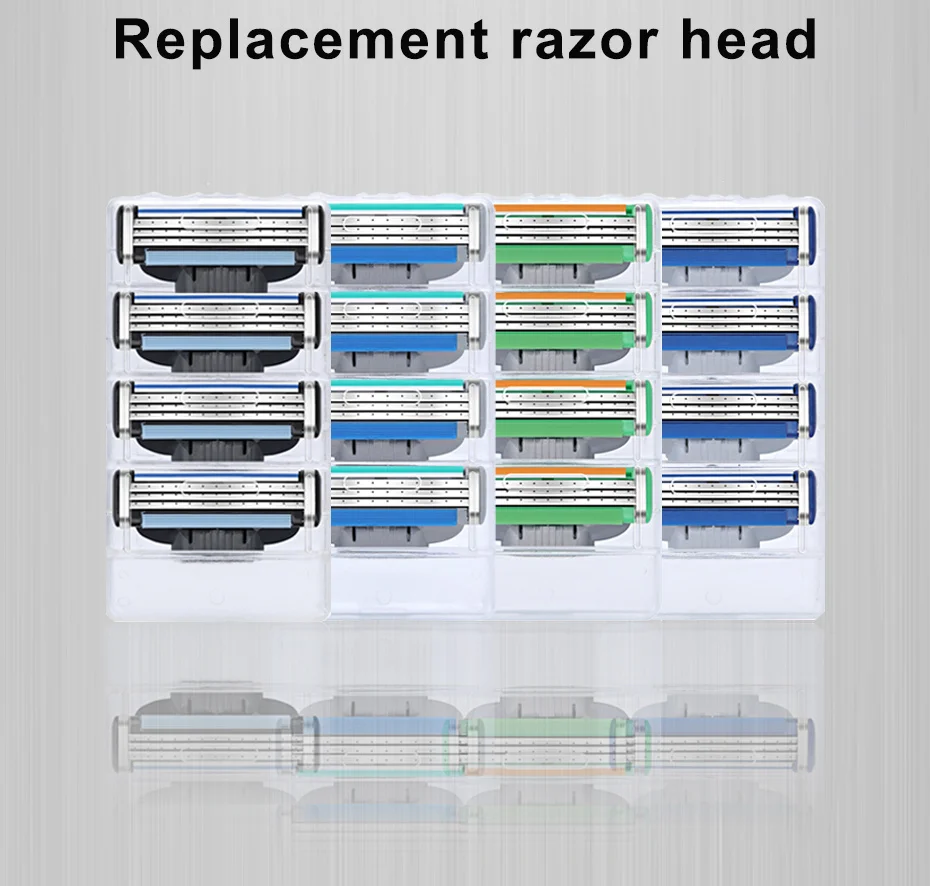 Original Gillette Mach 3 Men's Manual Shaver Safety Razor Face Beard Shaving Hair Removal Mach3