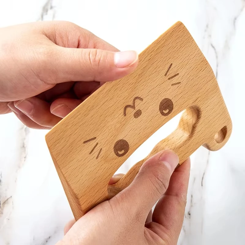 Wooden Montessori Knife Kids Cooking Toys Educational Safe Knives Cut Fruit Basic Toys & Life Skills Kitchen Tools For Toddlers
