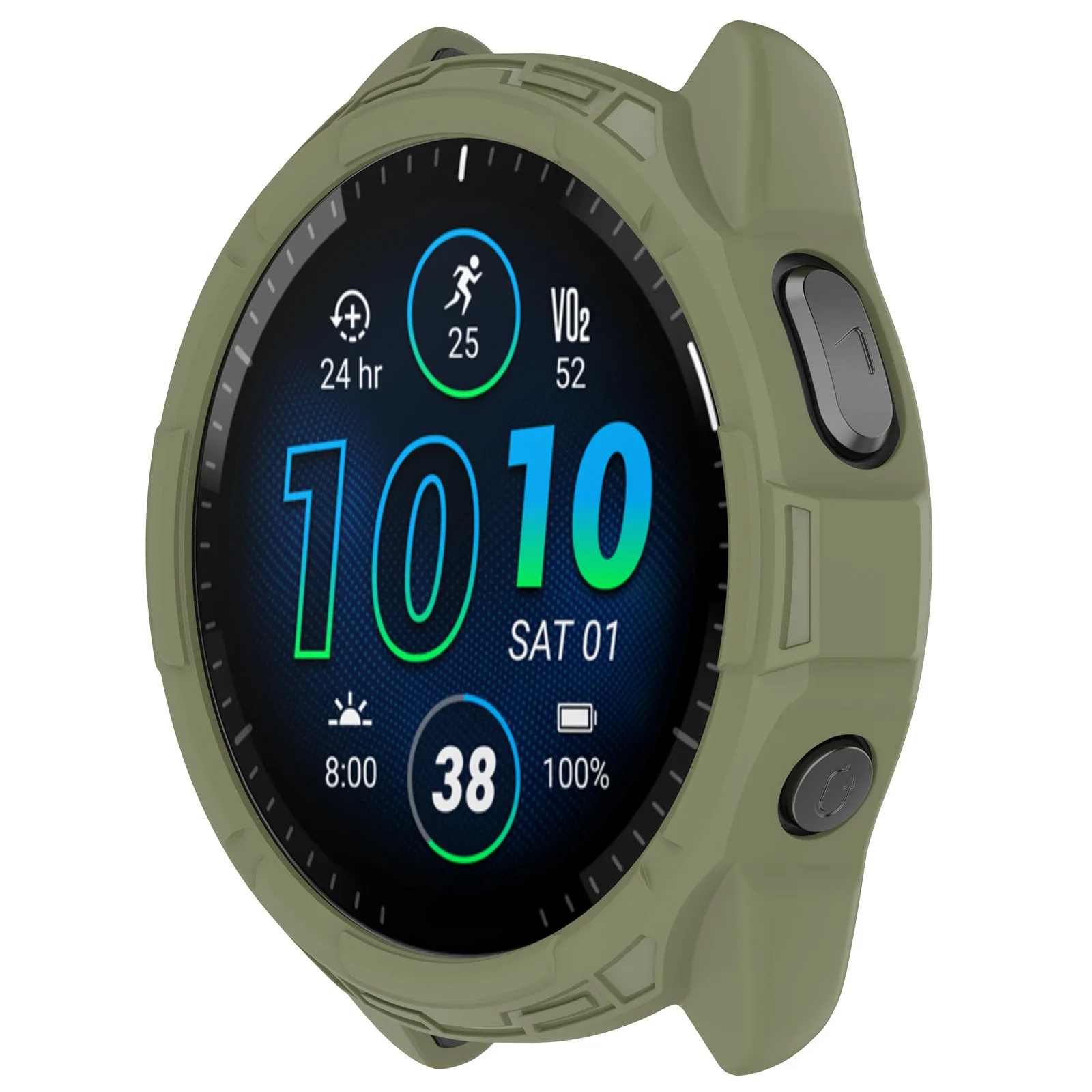 Silicone Case for Garmin Forerunner 970 570 965 265 265S 42mm 47mm Flexible Soft Shell Protective Bumper Cover Accessories