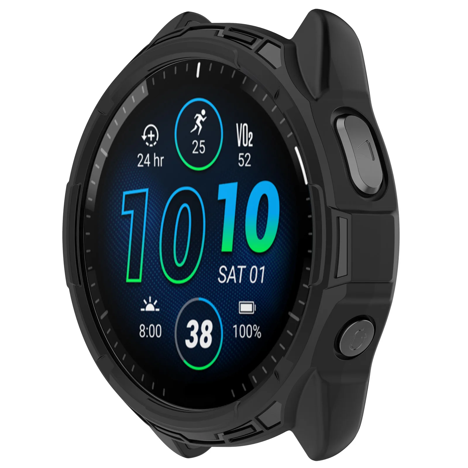 Silicone Case for Garmin Forerunner 970 570 965 265 265S 42mm 47mm Flexible Soft Shell Protective Bumper Cover Accessories