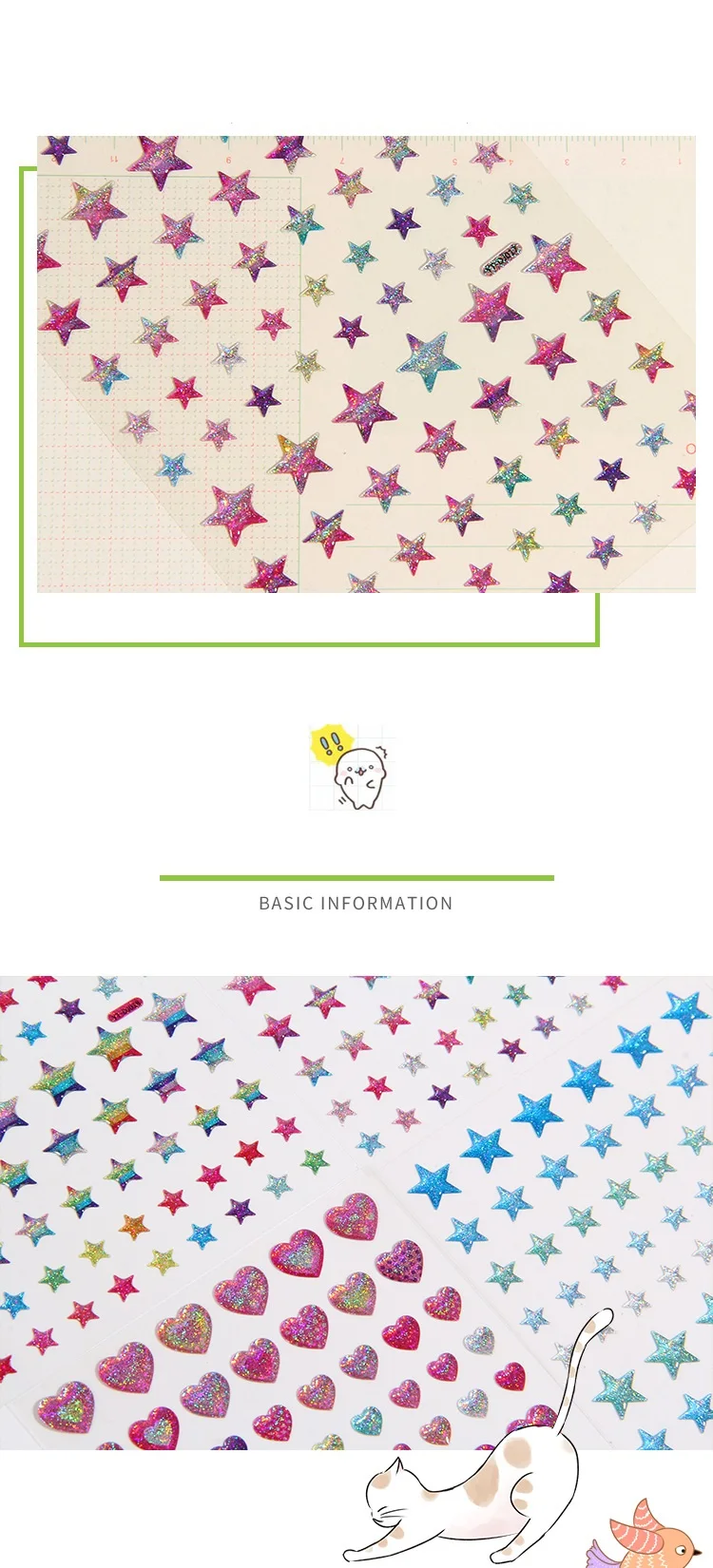 New 3D Heart Rhinestone Face Diamonds Sticker Glitter Face Festivals Accessories Face Gems Jewels Stickers Makeup Crystals