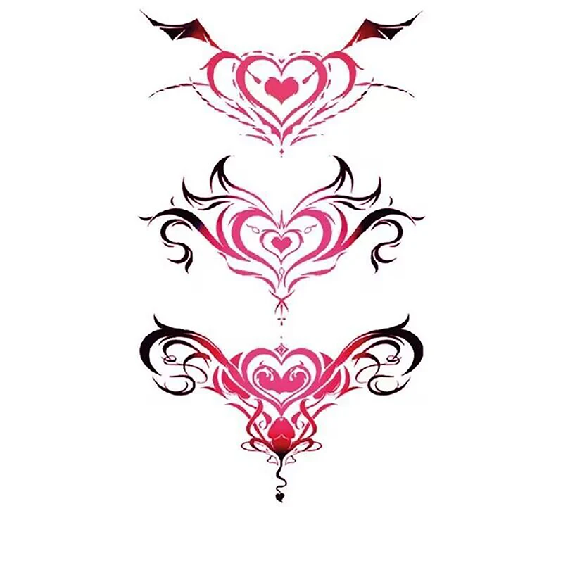 Sexy Tattoo Waterproof Temporary Tattoos Stickers Tattoo Girl 3d Fake Sex Womb Tattoo Stickers Fake Tattoos For Women