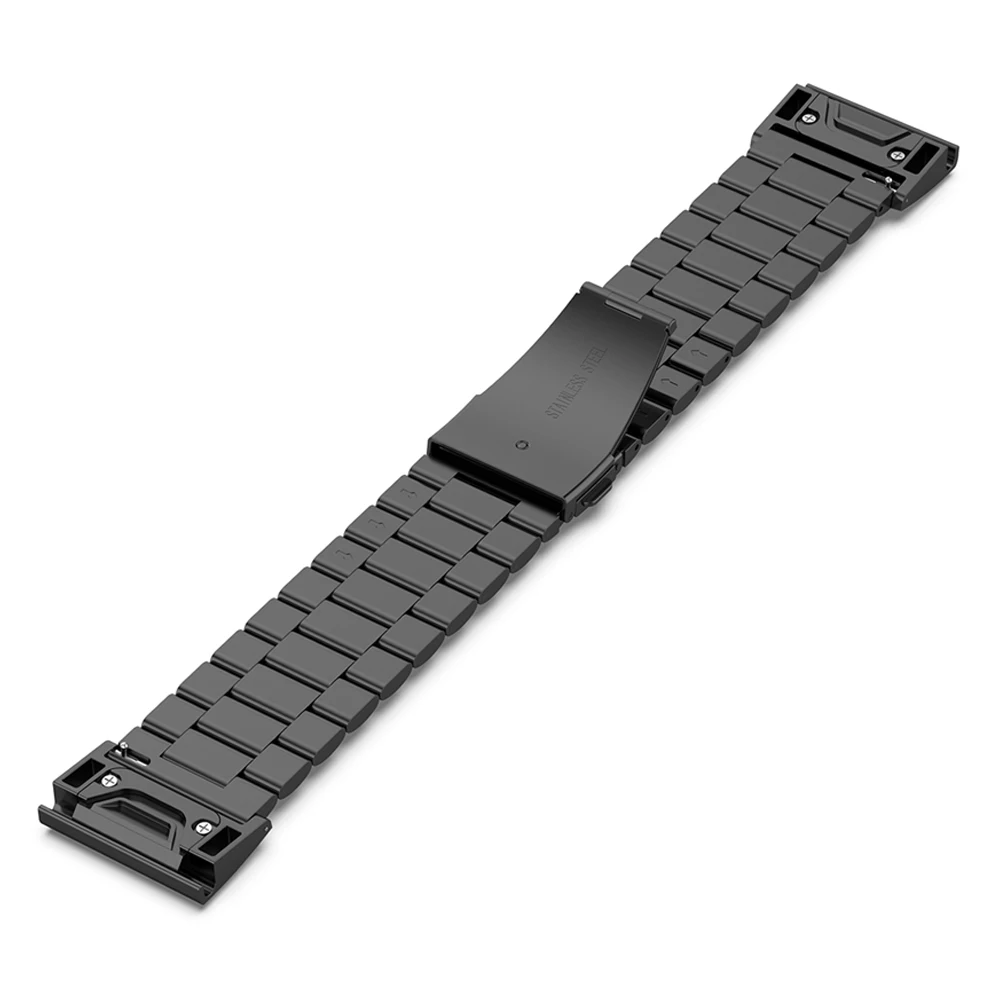 Stainless Steel Strap For Garmin Fenix 8 47mm 51mm Quick Fit Metal Bracelets For Garmin Fenix 7 6 5 7X 6X 5X Pro Plus Wristband