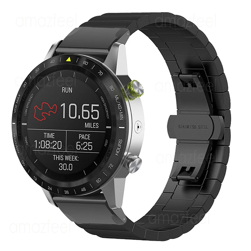 Stainless Steel Strap For Garmin Fenix 8 47mm 51mm Quick Fit Metal Bracelets For Garmin Fenix 7 6 5 7X 6X 5X Pro Plus Wristband