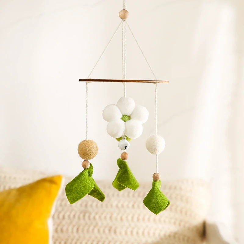 1Set Baby Crib Mobile Rattles Toys Cartoon Bee Bed Bell Kids Toy Room Decor Photography Props Toddler Rattles Hanging Toys