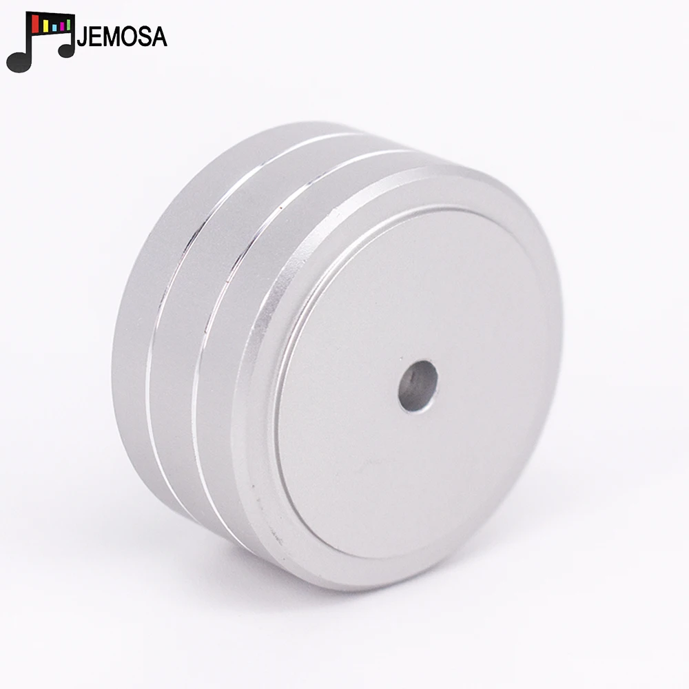 4PCS 40*20mm Aluminum Amplifier Feet Shock Absorber Amplifier Rubber Feet HIFI Turntable Feet Audio Speaker Isolation Feet Pad
