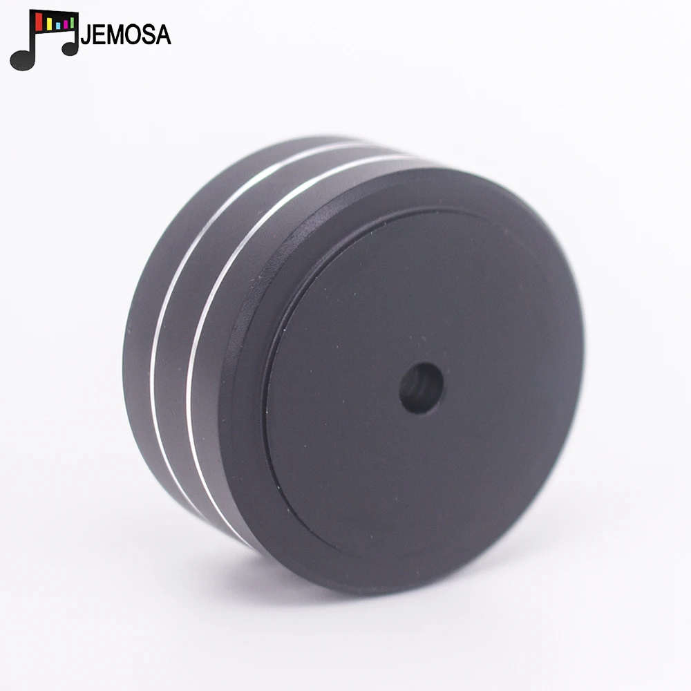 4PCS 40*20mm Aluminum Amplifier Feet Shock Absorber Amplifier Rubber Feet HIFI Turntable Feet Audio Speaker Isolation Feet Pad