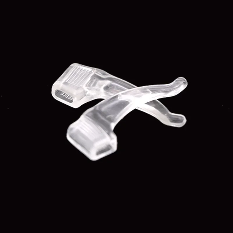 2/40pcs Silicone Ear Hook Anti-slip Glasses Leg Ear Sleeve Bracket Fastener Sunglasses Accessories Grip Anti-fall Eyewear Holder