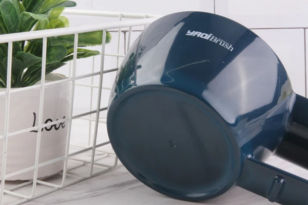 Yaqi High Quality Dark Blue Color Plastic Shaving Bowl For Men Shaving Brush