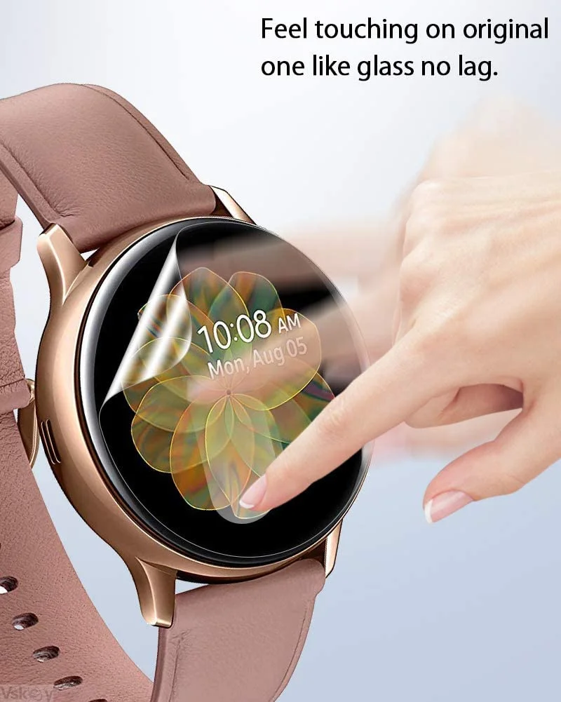 100PCS Soft TPU Hydrogel Film for Smart Watch Diameter 35mm 36mm 37mm 38mm 39mm 34mm 40mm 41mm 42mm 43mm 34mm Screen Protector