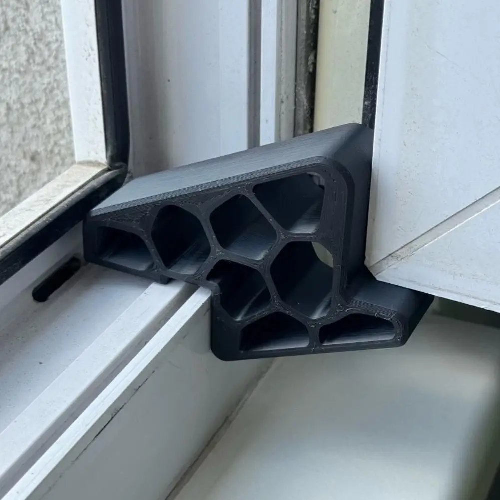 Heavy Duty Door Stopper Non-Slip Balcony Window Door Wedge Easy Install for Home Office Bathroom Kitchen