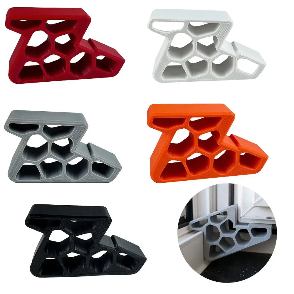Heavy Duty Door Stopper Non-Slip Balcony Window Door Wedge Easy Install for Home Office Bathroom Kitchen