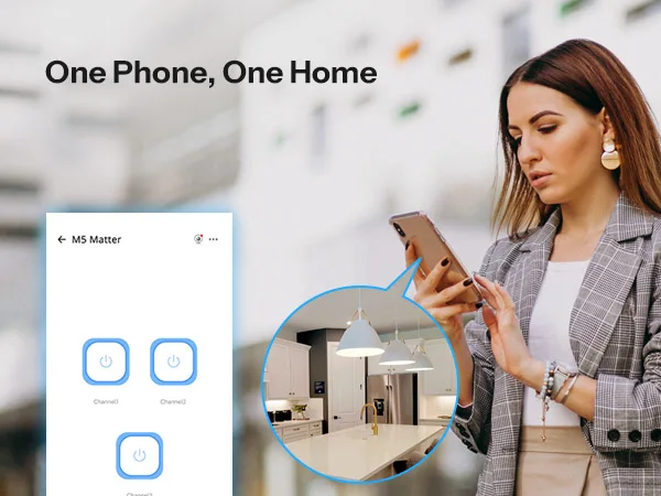 SONOFF M5 Matter SwitchMan Smart Wall Switch 120 Type Push Button Switch Smart Home Wall Panel Matter Compatibility Apple Home