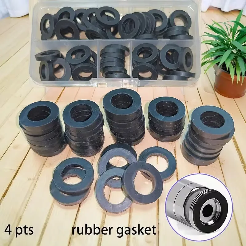30Pcs rubber O-ring set-suitable for bellows, shower hose, faucet, water heater and regulating valve