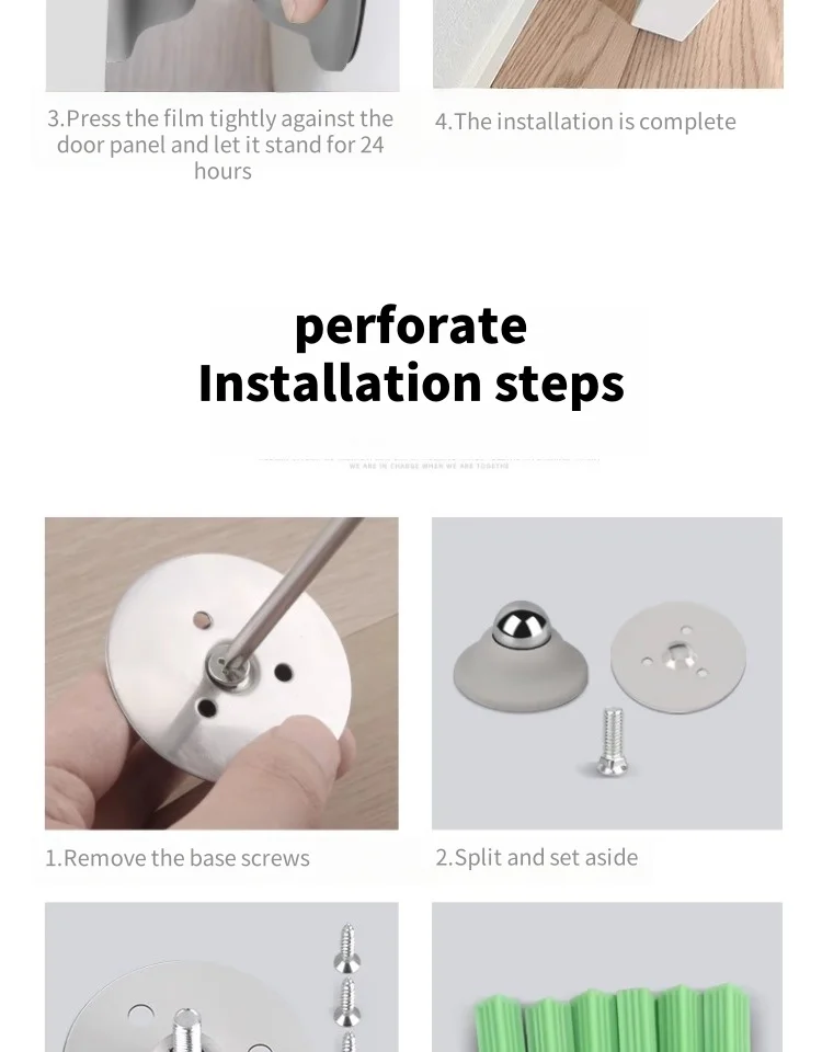 Silicone Door Suck Touch Silicone Anti-collision Door Hotel Household Strong Magnetic Strong Mute Door Stall Door Stopper