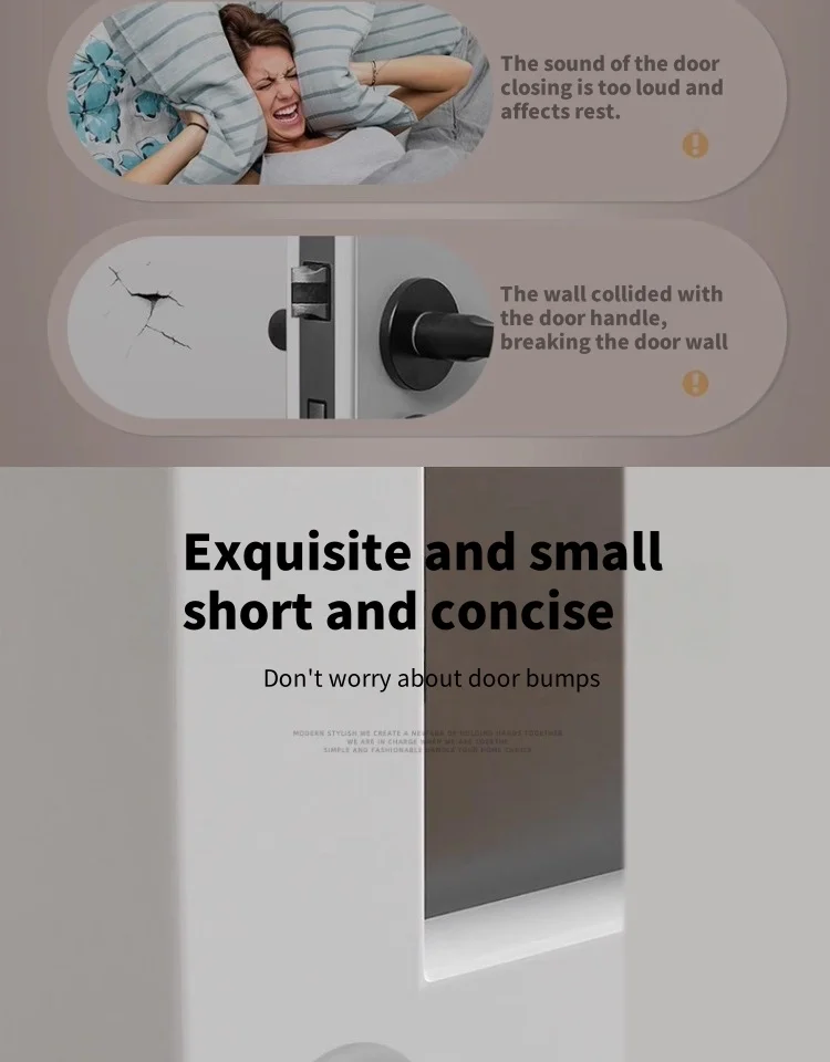 Silicone Door Suck Touch Silicone Anti-collision Door Hotel Household Strong Magnetic Strong Mute Door Stall Door Stopper
