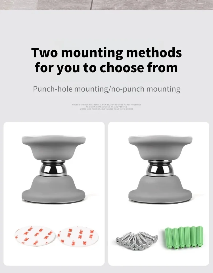 Silicone Door Suck Touch Silicone Anti-collision Door Hotel Household Strong Magnetic Strong Mute Door Stall Door Stopper