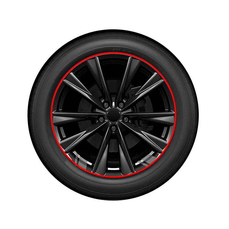 Universal Car Rim Protect Strip Wheel Edge Protector Car Wheel Sticker Tire Protection Care Covers Car Styling