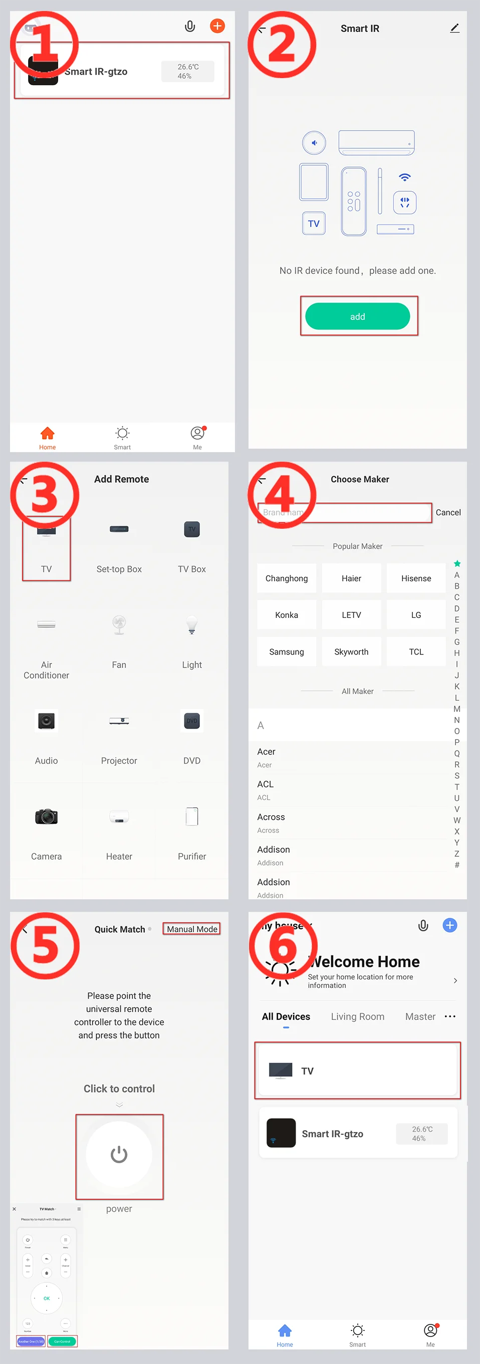 Tuya WiFi Smart IR with Temperature & Humidity Sensor and Date Display for Air Conditioner TV Work with Alexa,Google Home