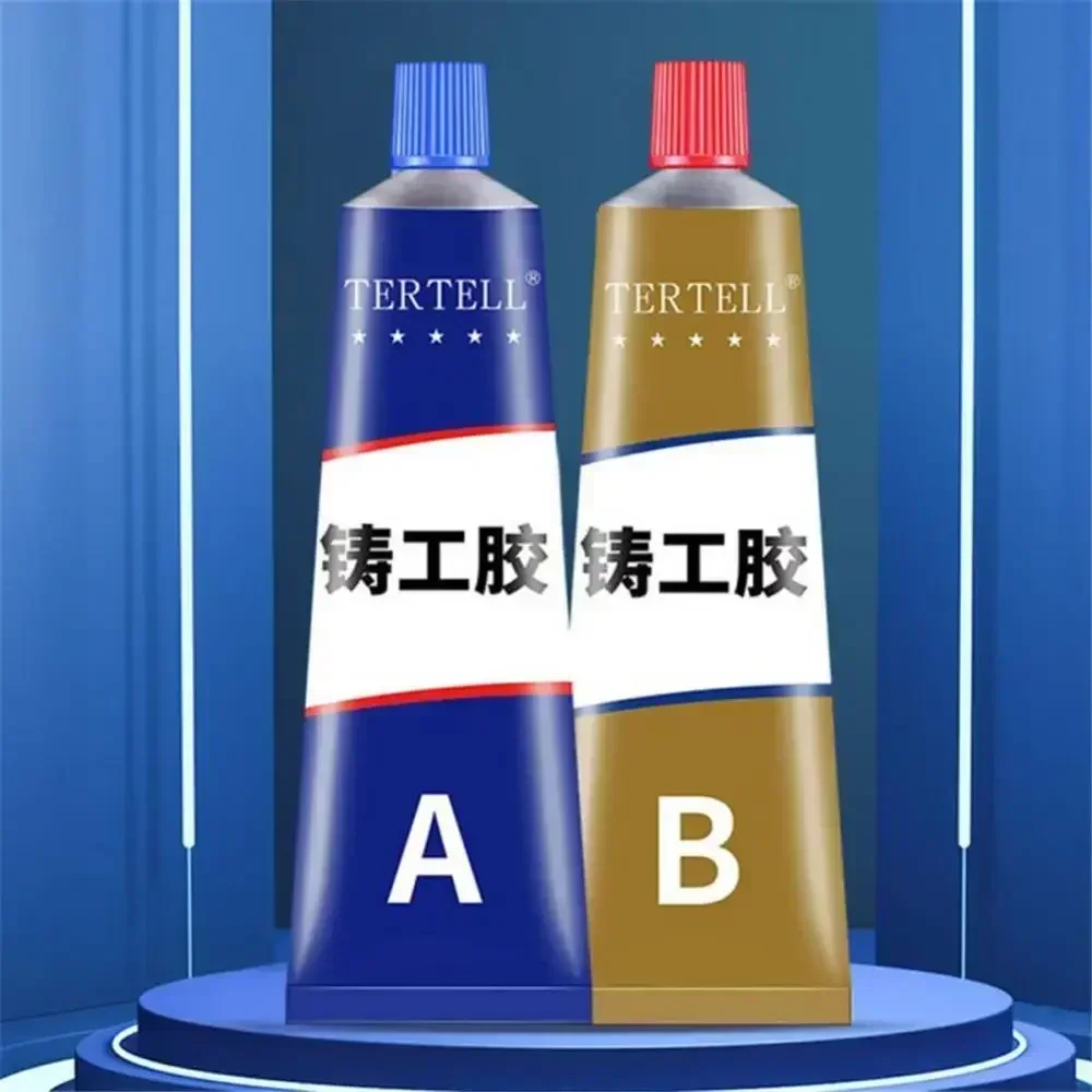 Home High Temperature Glue For Metal Welding Strength Repair Resistant Magic AB A Plastic Wood B Adhesive Purpose Bi Component
