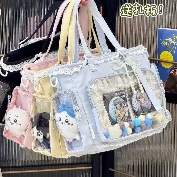 Ballet Girl Large Appetite Itabag Japanese Two-Dimension Single Shoulder Crossbody Bag Gift For Friends Women'S Handbag