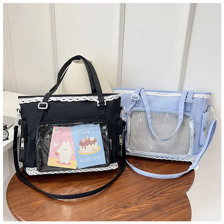 Ballet Girl Large Appetite Itabag Japanese Two-Dimension Single Shoulder Crossbody Bag Gift For Friends Women'S Handbag