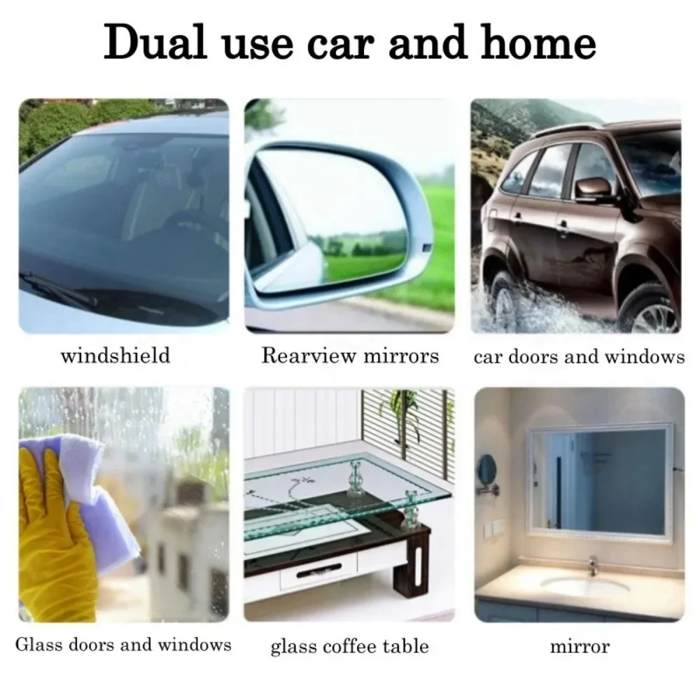 Solid Cleaner Car Windscreen Cleaner Effervescent Tablet Auto Wiper Glass Solid Cleaning Concentrated Tablets Detergent