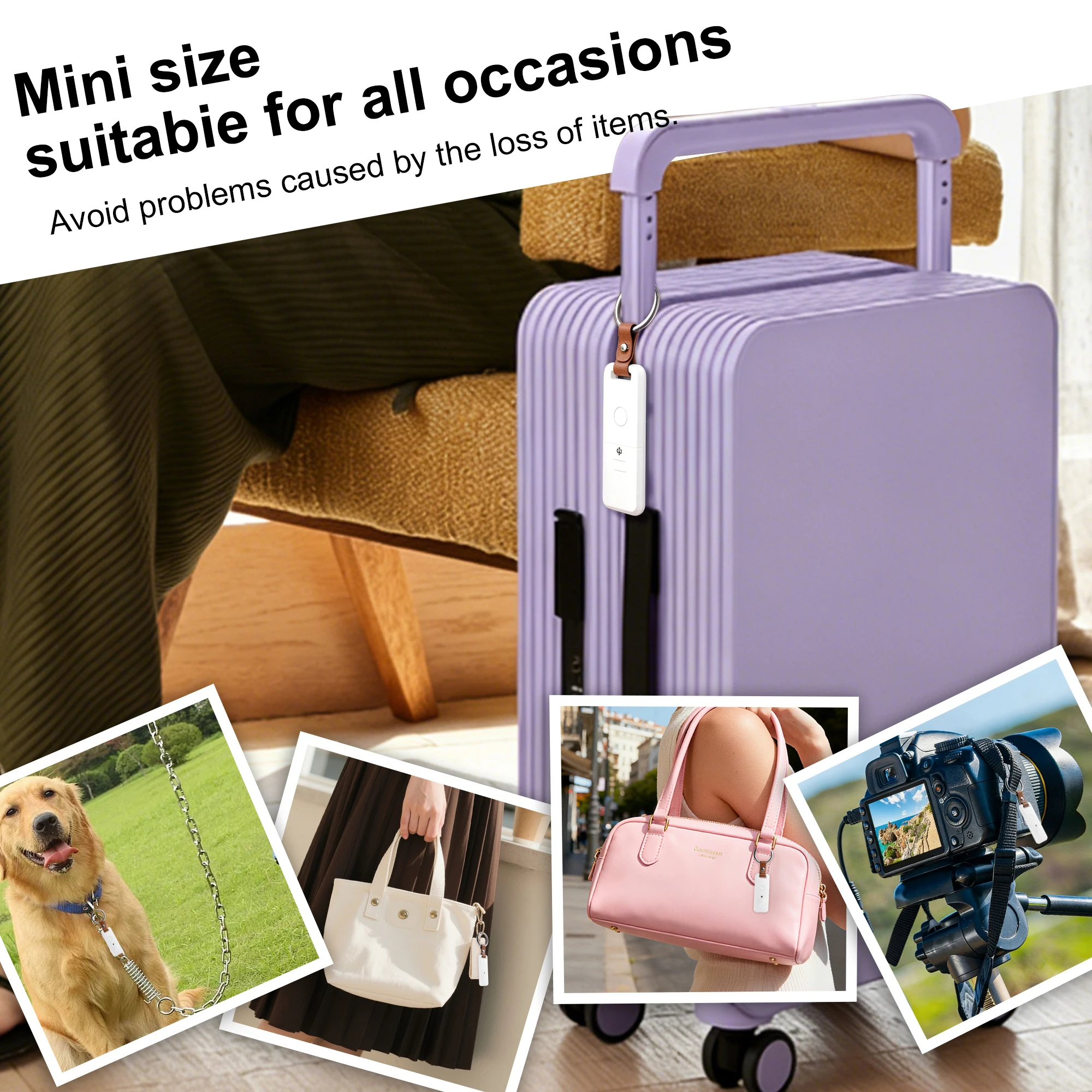 1/2/4Pack dual-system (compatible with iPhone/Android) Air Tracker smart tracker, designed to prevent the loss of valuable items