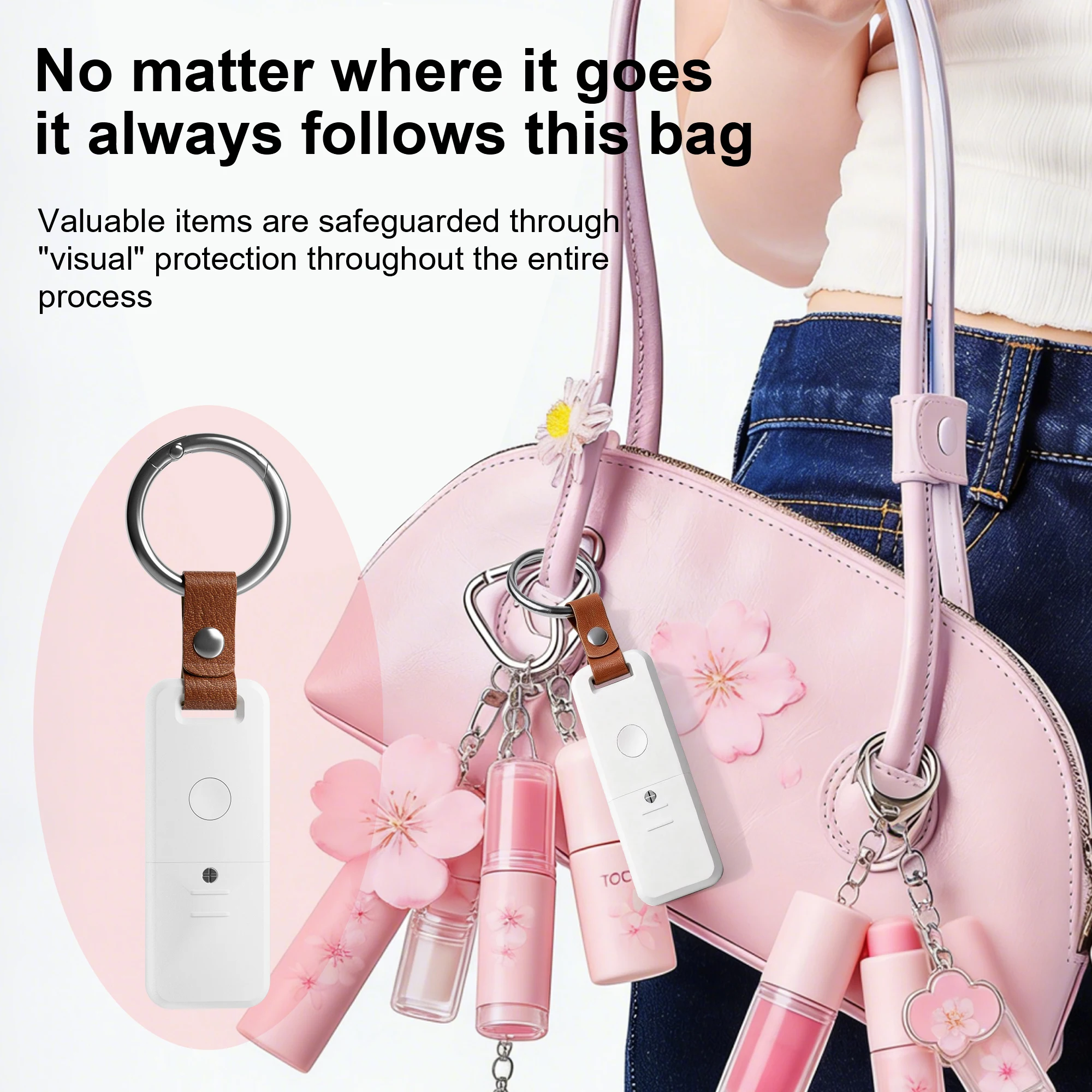 1/2/4Pack dual-system (compatible with iPhone/Android) Air Tracker smart tracker, designed to prevent the loss of valuable items