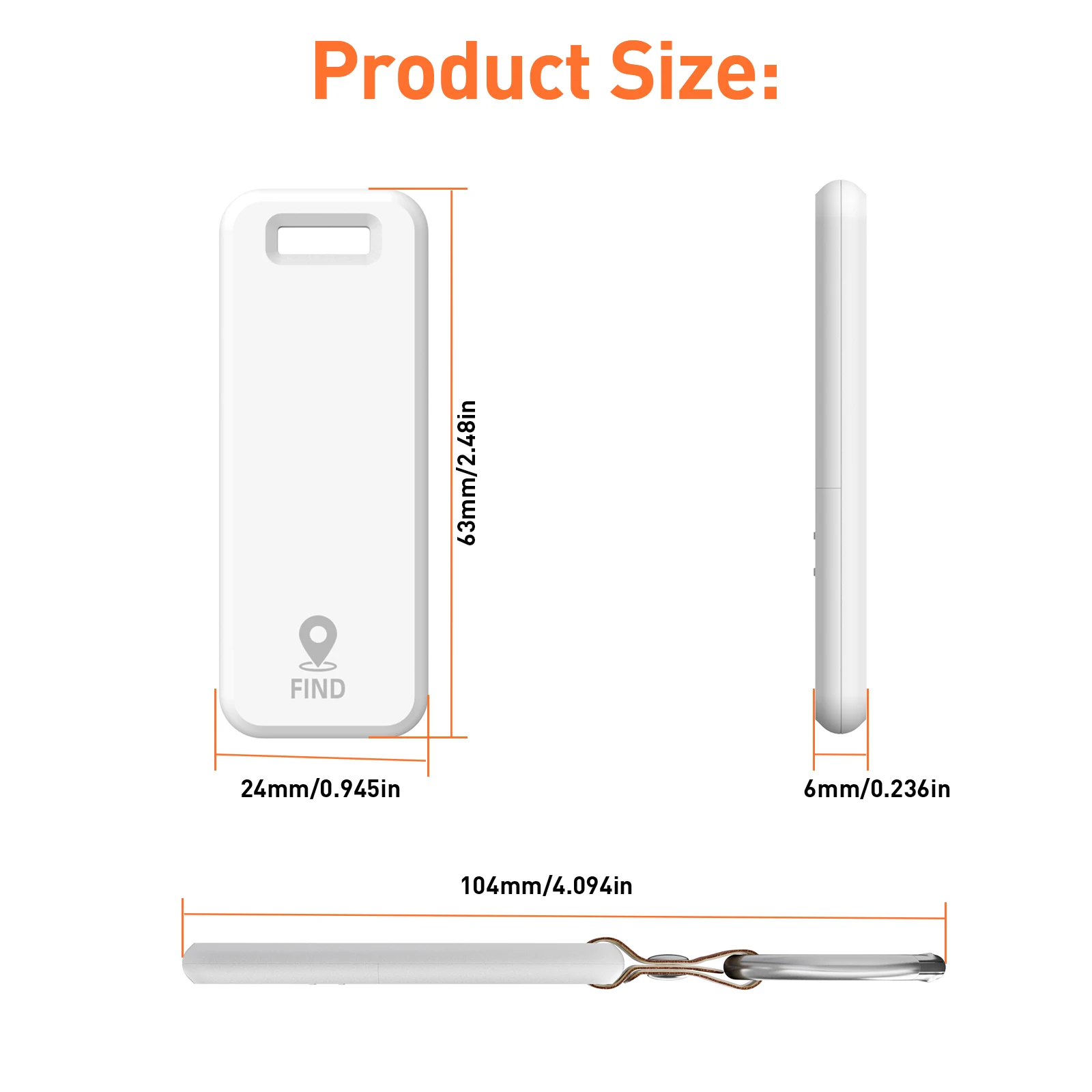 1/2/4Pack dual-system (compatible with iPhone/Android) Air Tracker smart tracker, designed to prevent the loss of valuable items