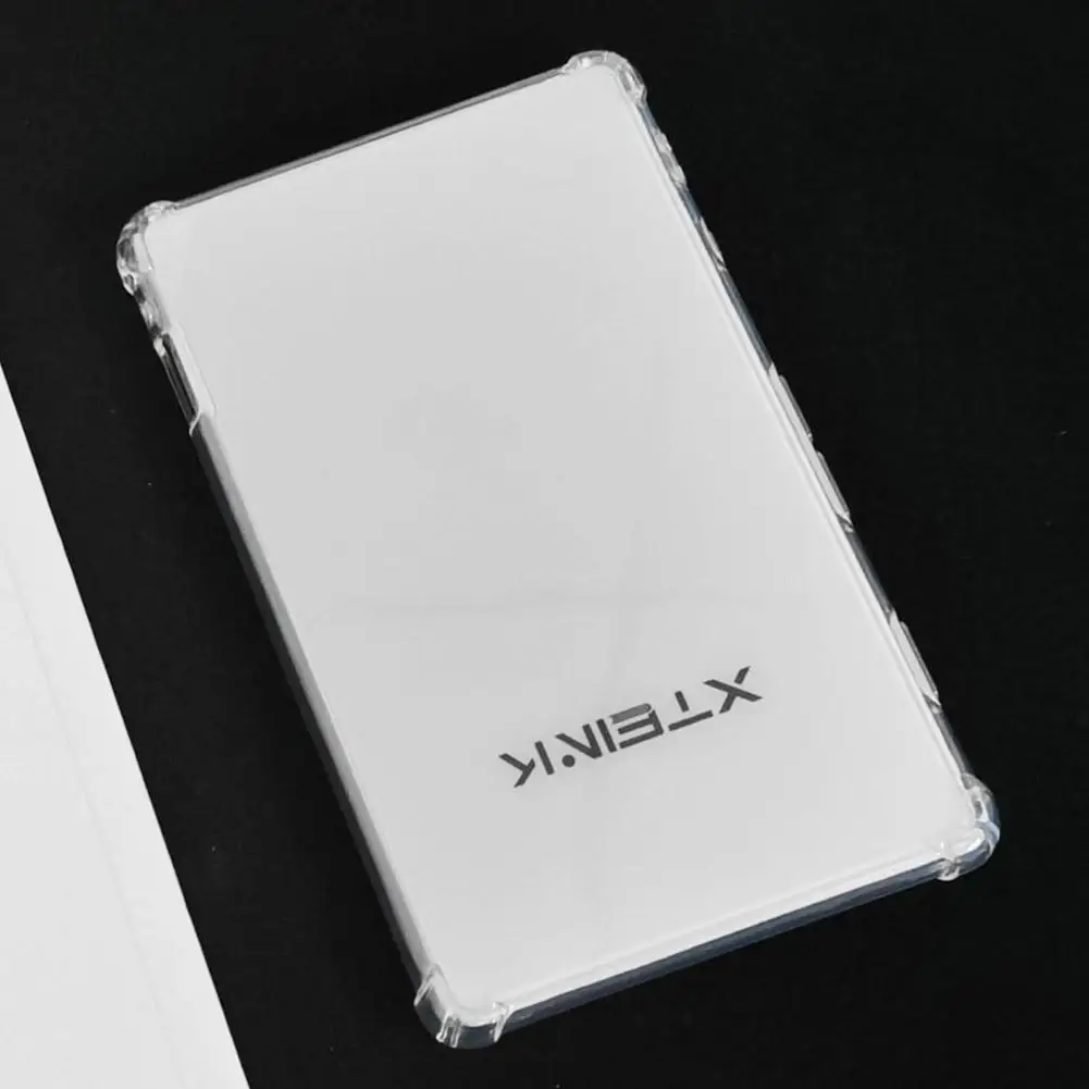 Clear Transparent Case for XTEINK X4 E-Book Reader Slim Portable Protective Cover with Shockproof Corners for XTEINK X4 Shell