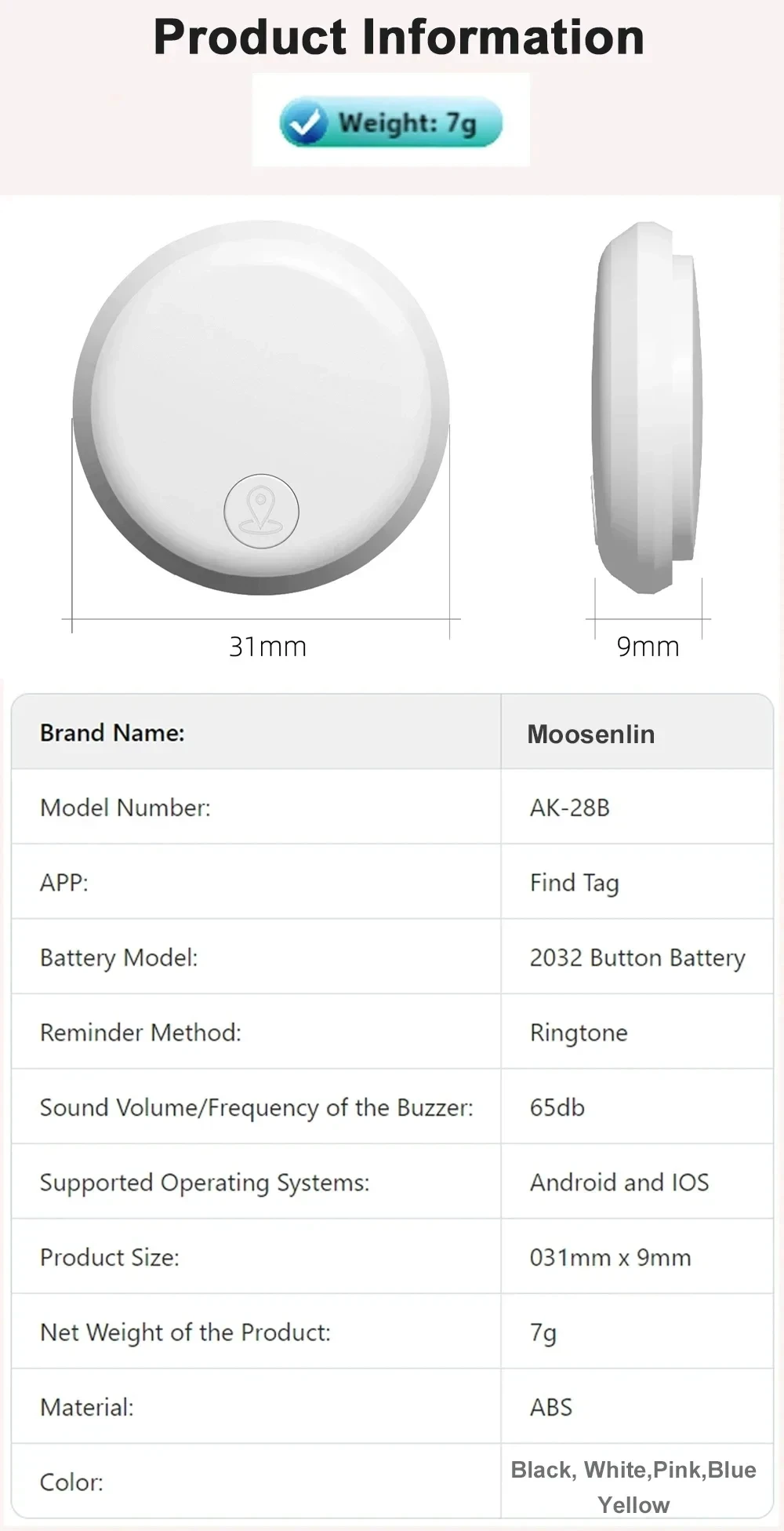 Lenovo New Bluetooth Smart GPS Tracker Anti-Lost Reminder Device Elderly Kid Bags Finder Air Tag Apple Android Tracking Locator