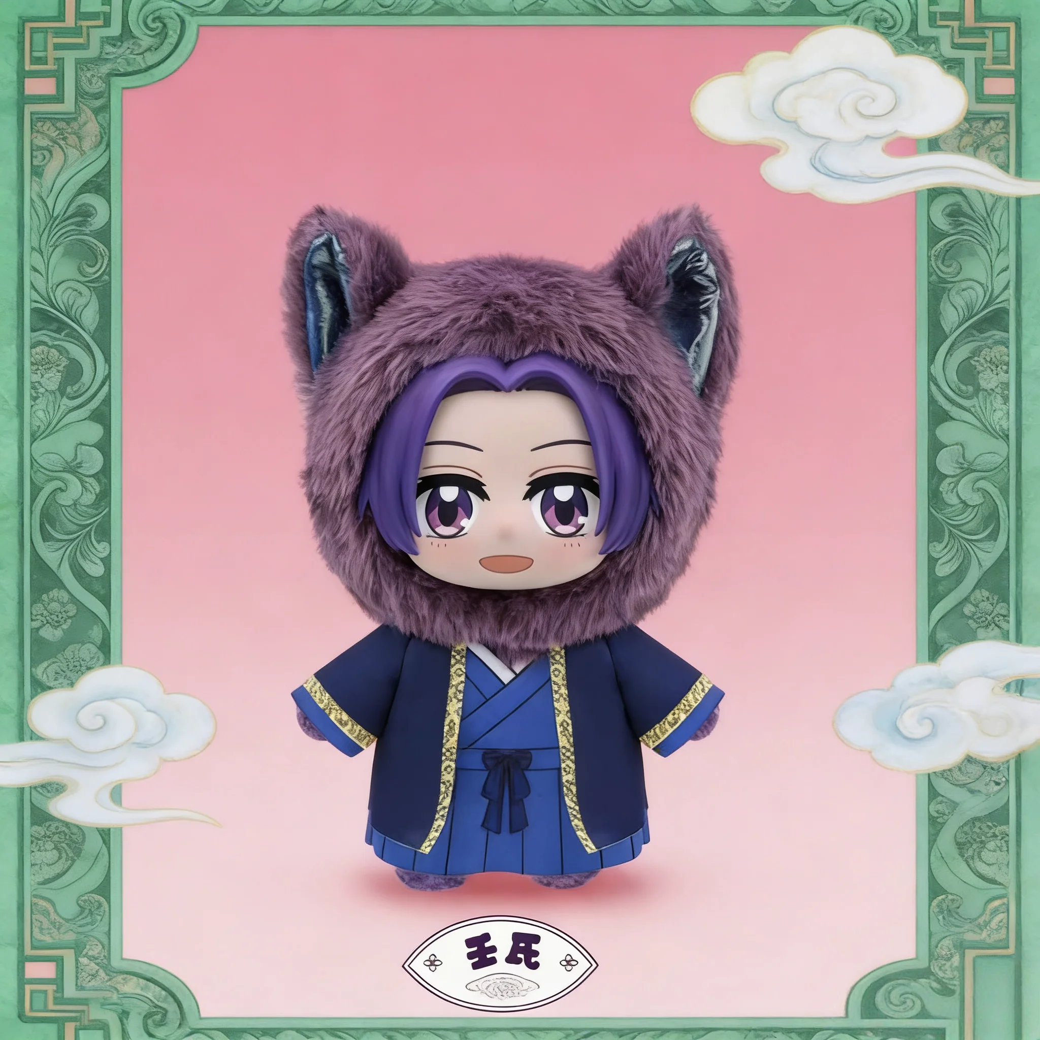 EAKI Genuine The Apothecary Diaries Cute Pet Pavilion Series Blind Box Anime Figure Mao Mao Risshu Kawaii Cute Doll Toys Gift