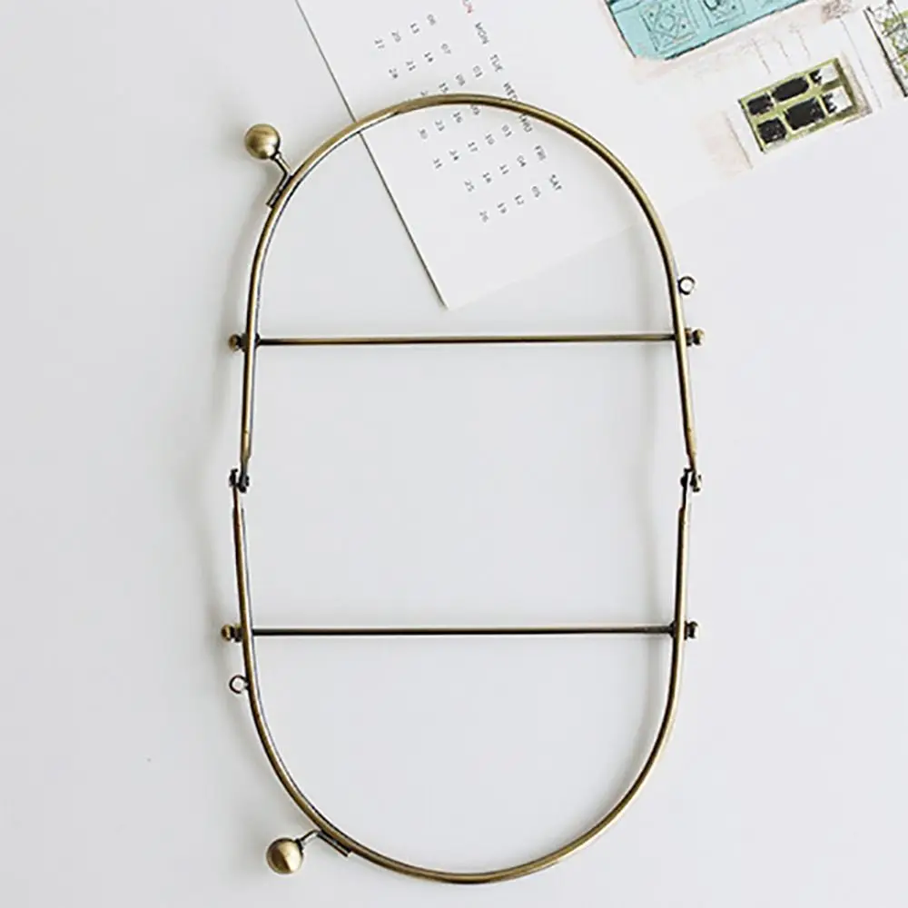 New Mini Metal Purse Frame Kiss Clasp Bag Hardware Vintage Bag Kiss Clasp Lock Purse Clasp Frame DIY Craft