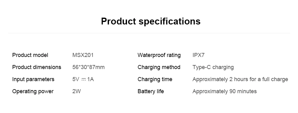 NEW MIJIA Electric Shaver S100 IPX7 Waterproof 7200RPM Dual Floating Head Wet/Dry Shaving Type-C Fast Charge 90min USB Razor -CN