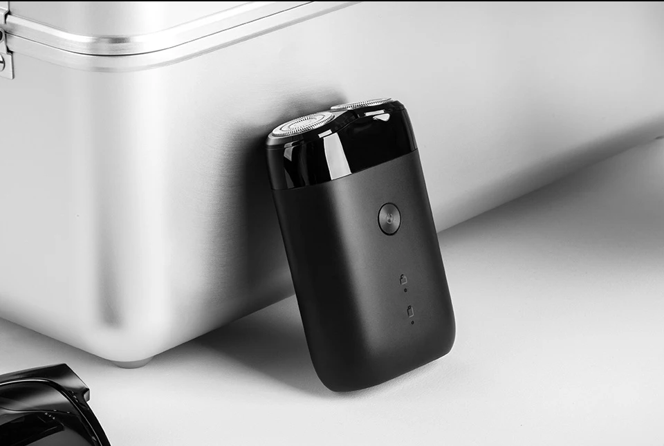 NEW MIJIA Electric Shaver S100 IPX7 Waterproof 7200RPM Dual Floating Head Wet/Dry Shaving Type-C Fast Charge 90min USB Razor -CN