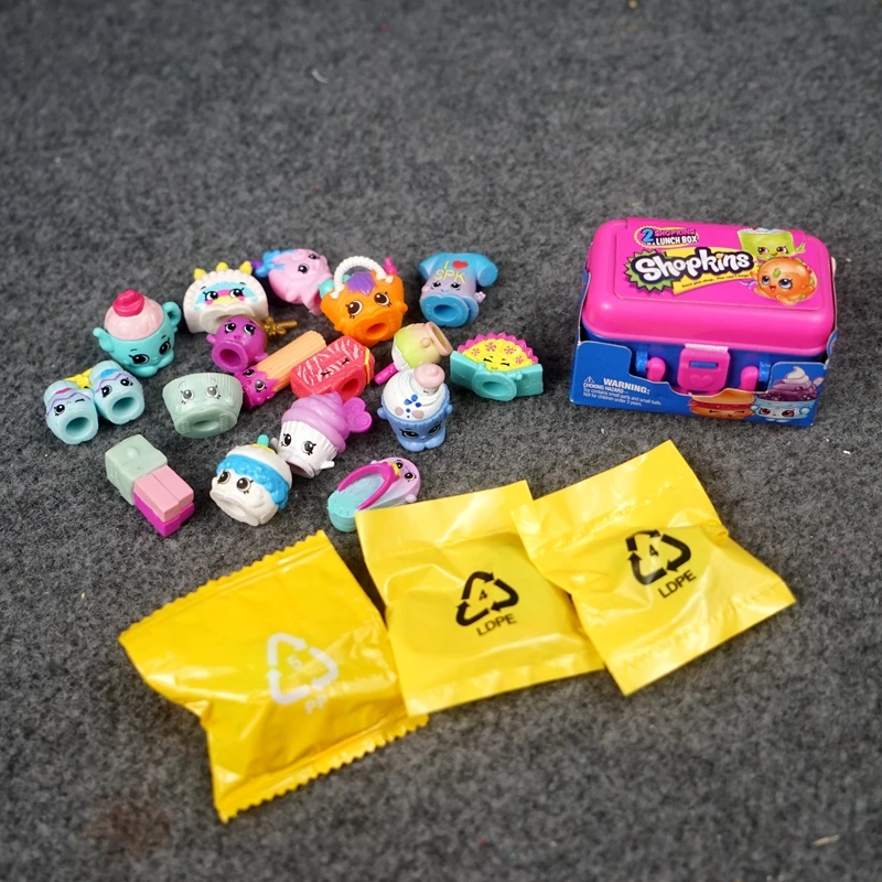 Shopkins Blind Bags Supermarket Mini Figurines Fruits Elfs Miniature Toy Cute Decoration Collectibles Simulation Model Kid Gifts