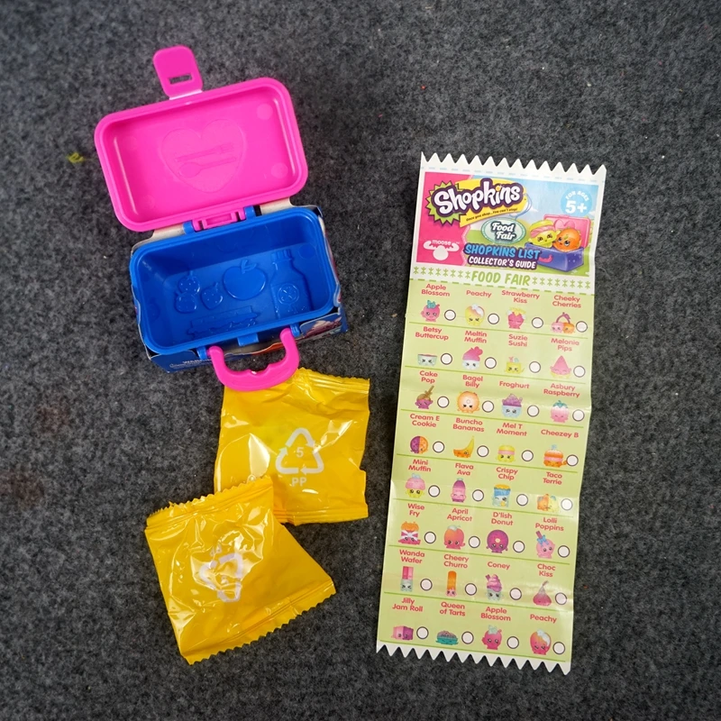 Shopkins Blind Bags Supermarket Mini Figurines Fruits Elfs Miniature Toy Cute Decoration Collectibles Simulation Model Kid Gifts