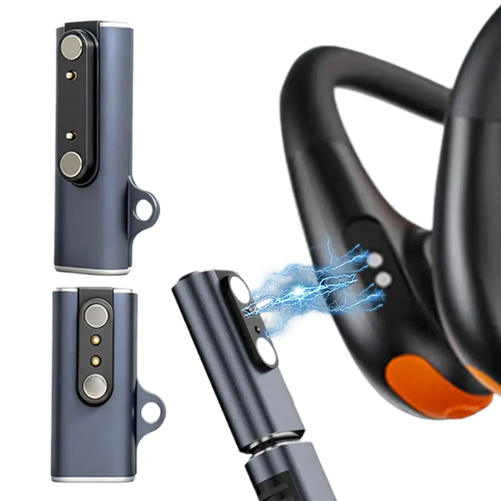 Bone Conduction Headphone Charging Adapter Indicator Light Aluminium Alloy Type-C to 7.62 2/4 Pin Converter Stable Safe