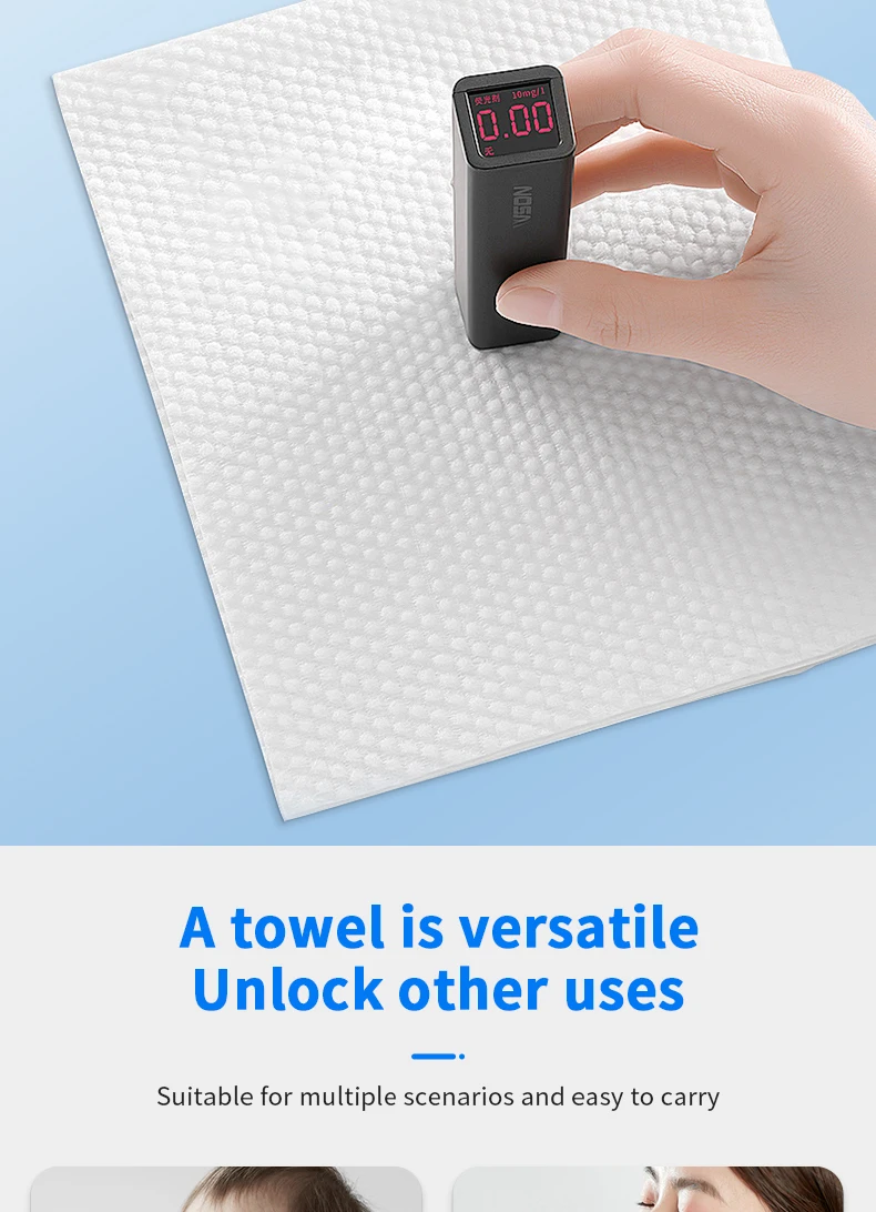 7/14pcs Disposable Portable Travel Towels Thickened Compressed Face Cleansing Beauty Square Washcloths for On-the-Go Hygiene